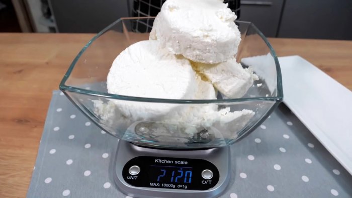 Домашний твердый сыр за полчаса