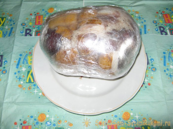 Простой рулет из свиной голяшки для новичков в изготовлении мясных деликатесов