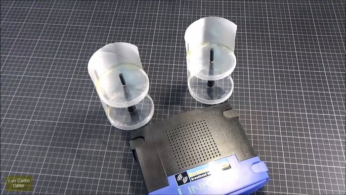 50% к дальности WiFi Как изготовить простой рефлектор для роутера