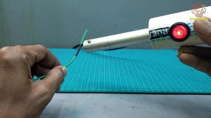 Компактный термофен своими руками