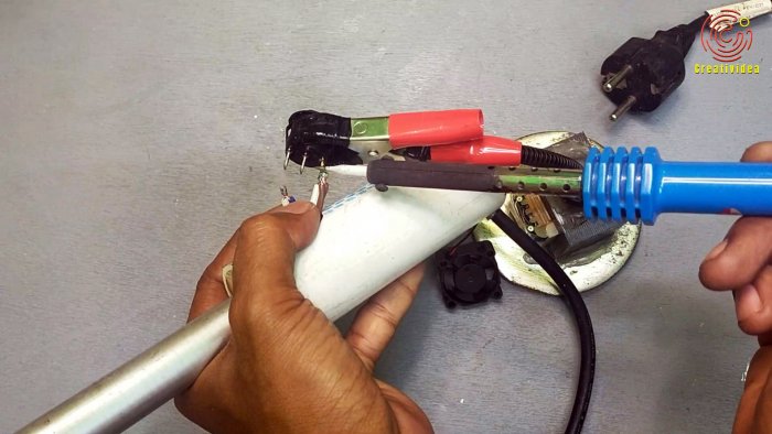 Компактный термофен своими руками