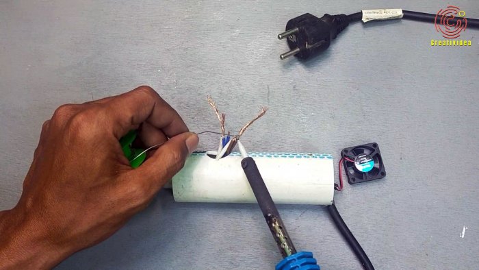 Компактный термофен своими руками