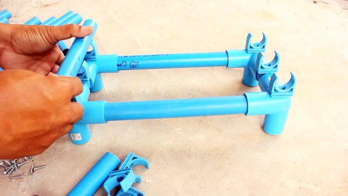 5 идей по использованию ПВХ труб
