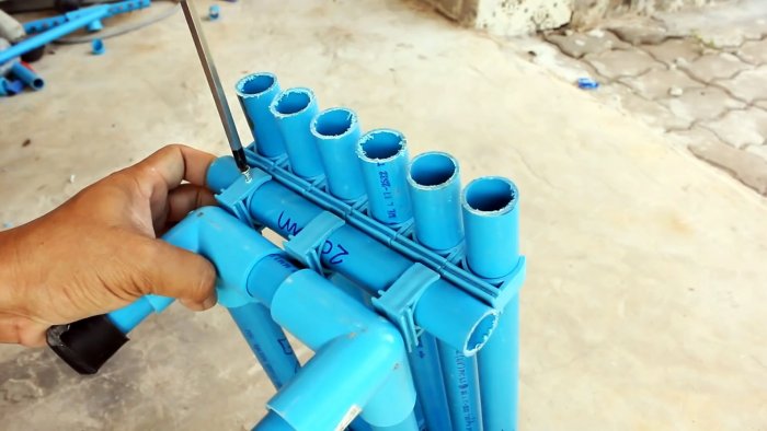 5 идей по использованию ПВХ труб