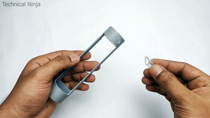 Мини помпа из ПВХ трубы