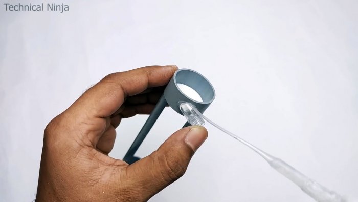 Мини помпа из ПВХ трубы